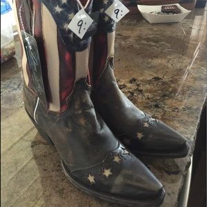Women’s Dan Post American Flag Boots
